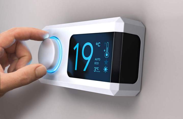 Application thermostat intelligent